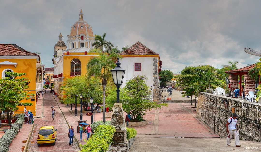 ALTSTADT CARTAGENA KOLUMBIEN 